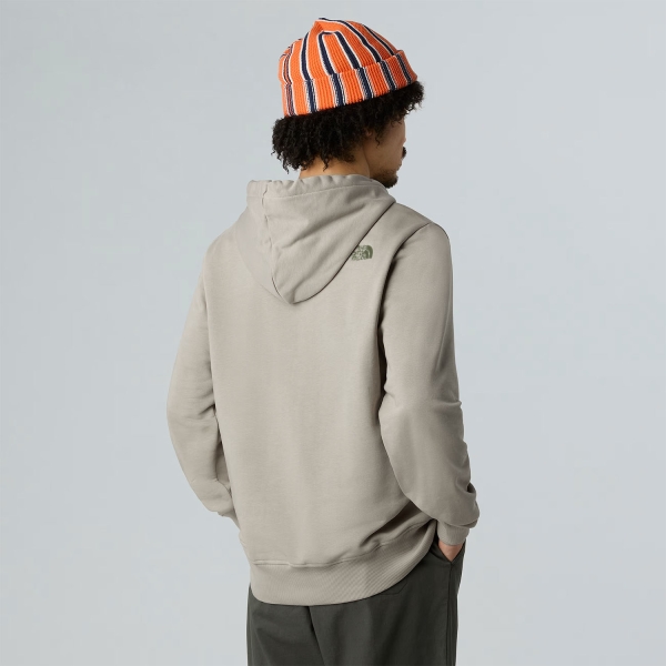 The North Face Drew Peak Light Hoodie - Stone Slab/New Taupe Green