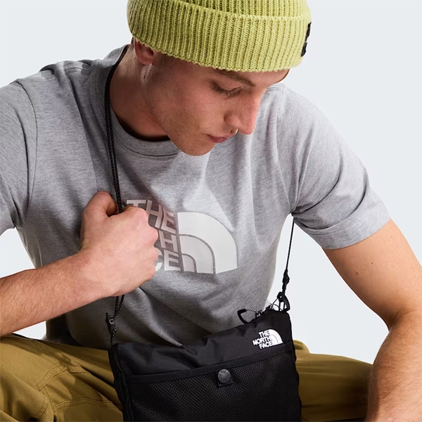 The North Face Evolution Half Dome T-Shirt - TNF Pale Grey Heather/TNF White