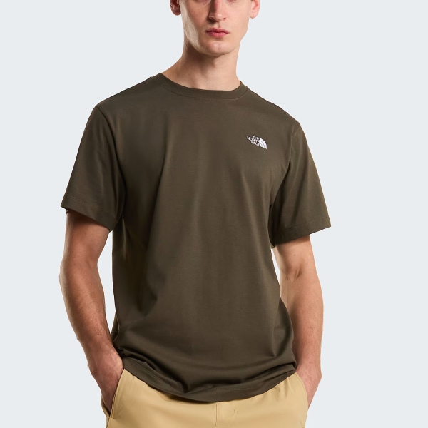 Men's Sportswear T-Shirt and Polo The North Face Evolution Simple Dome TShirt  New Taupe Green NF0A8CZ221L
