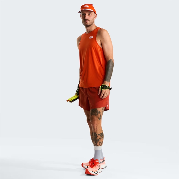 The North Face Summit High Top - Lava Red