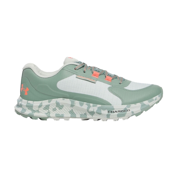 Zapatillas Trail Running Mujer Under Armour Charged Bandit TR 3  Hydro Green/Silica Green/Blush Orange 30284050377