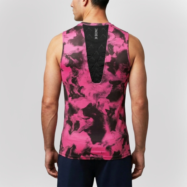 X-Bionic Corefusion Run Top - Wolfpack/Black/Neo Pink
