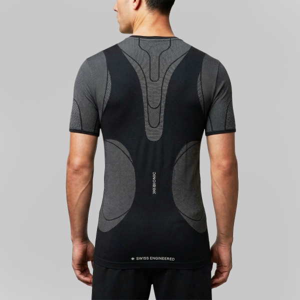 X-Bionic Xceed Run Perform Maglietta - X Black/X White