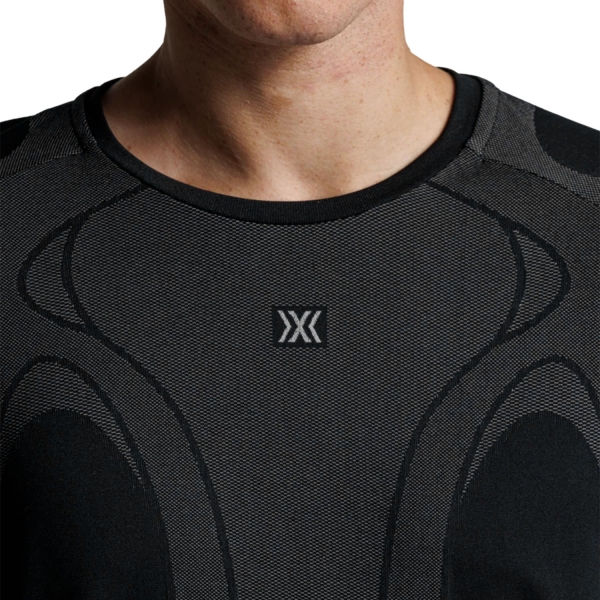 X-Bionic Xceed Run Perform Maglietta - X Black/X White