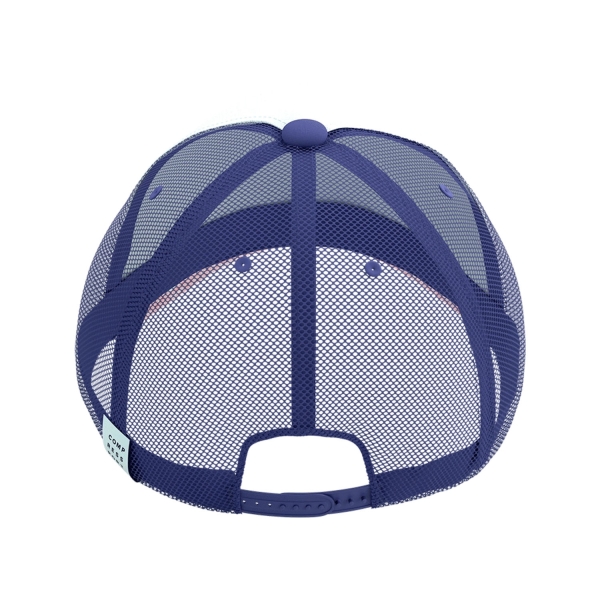 Compressport Trucker Logo Cappello - Orient Blue/Star White