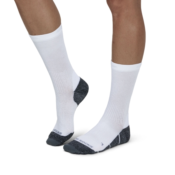 X-Bionic Core Natural Crew Calze - Arctic White/Pearl Grey