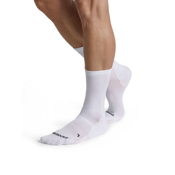 X-Bionic Core Sport Crew Calze - Arctic White/Opal Black