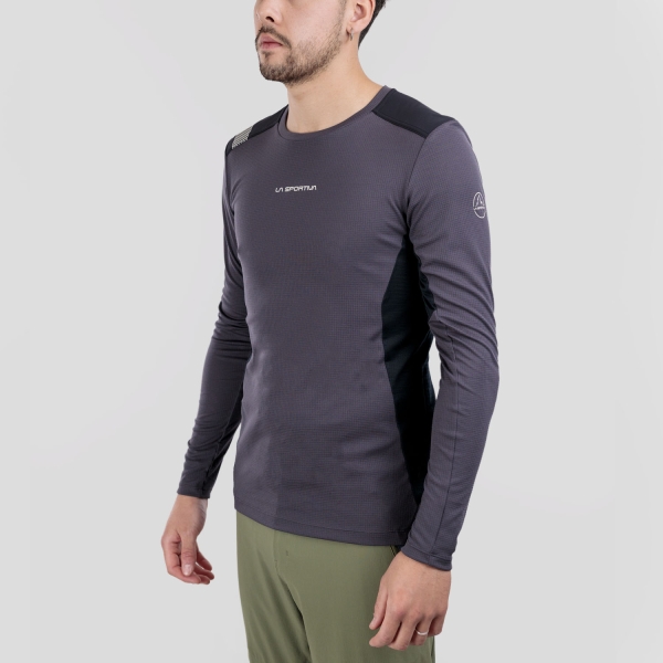 Chaquetas y Suéteres Outdoor Hombre La Sportiva Beyond Camisa  Onyx/Chalk ZAHL005G19W04