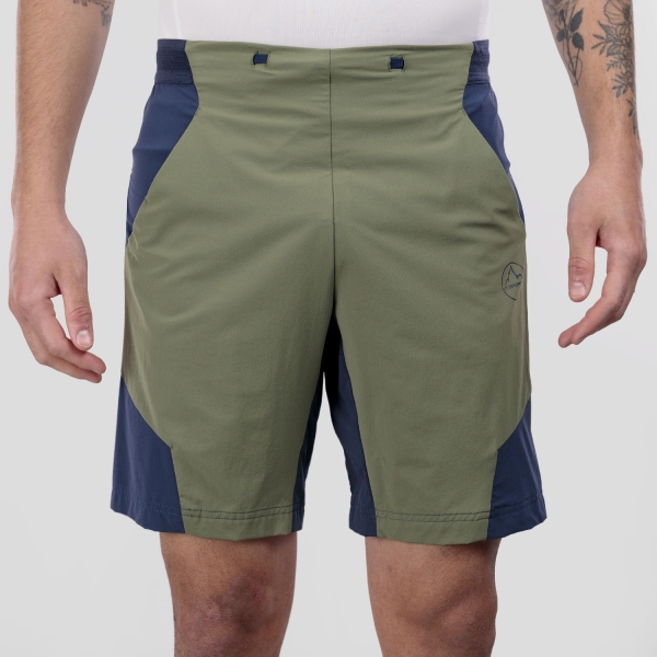 Pantalones Cortos Trail Running Hombre La Sportiva TR Guard 8in Shorts  Cypress/Night Sky ZAHS020E47B46