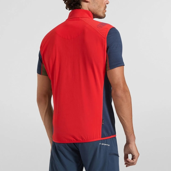 La Sportiva Existence Chaleco - Night Sky/Mountain Red