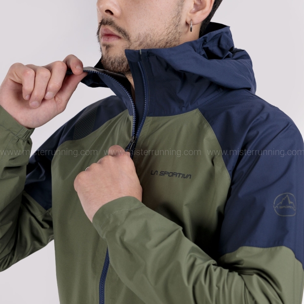 La Sportiva Pocketshell Chaqueta - Cypress/Night Sky