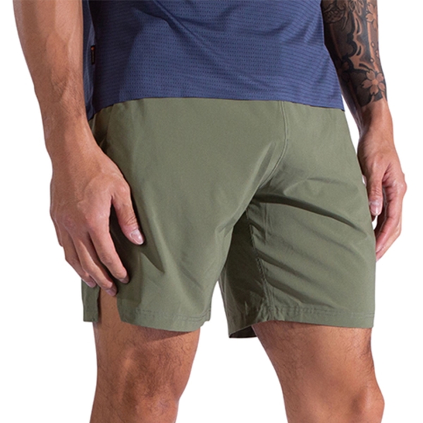 Pantaloncini Trail Running Uomo La Sportiva Pure 7in Pantaloncini  Cypress/Mountain Red ZARS038E47R24