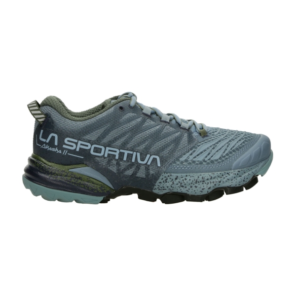 Zapatillas Trail Running Mujer La Sportiva Akasha II  Limestone/Cypress ZFRS067B53E47