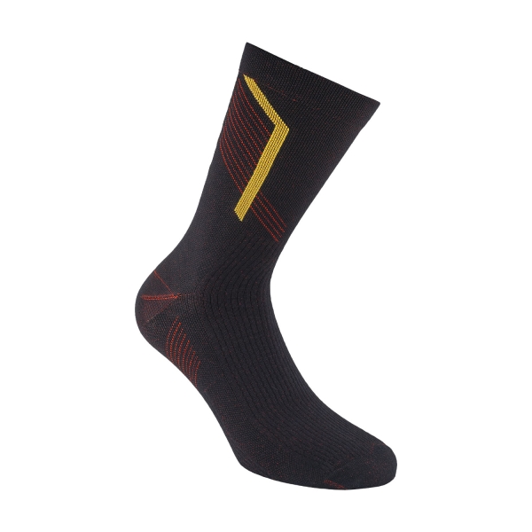 Calze La Sportiva Flow Trail Calze  Black/Yellow ZZRS019K00Y00