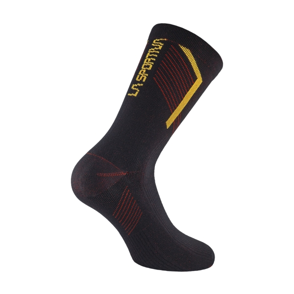 La Sportiva Flow Trail Calze - Black/Yellow