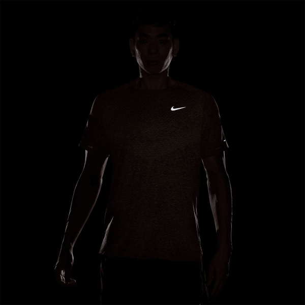 Nike Dri-FIT ADV Stride T-Shirt - Silt Red/Reflective Silver