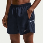 Nike Miler 2 in 1 5in Pantaloncini - Midnight Navy/Reflective Silver