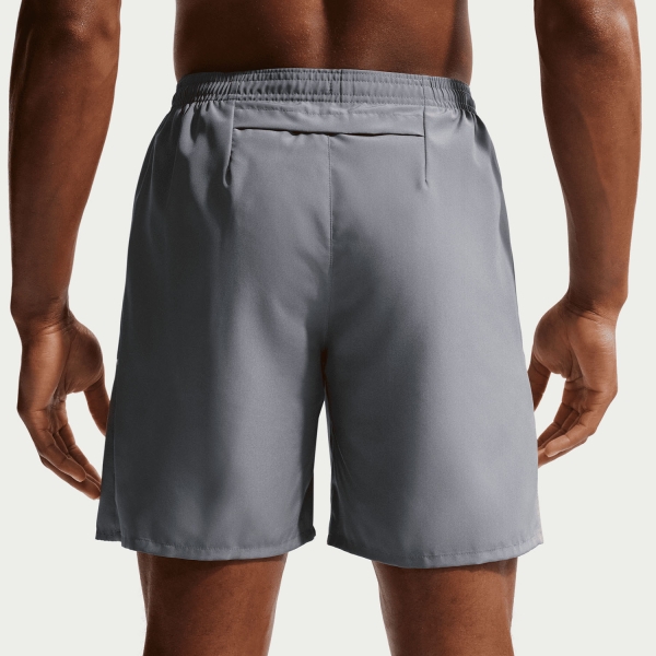 Nike Dri-FIT Miler 7in Pantaloncini - Smoke Grey/Reflective Silver