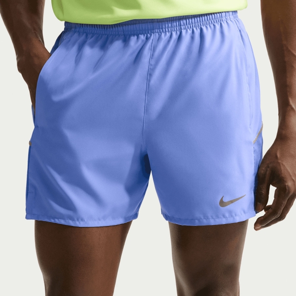Pantaloncino Running Uomo Nike Miler 5in Pantaloncini  Royal Pulse/Sapphire/Reflective Silver IF2060494