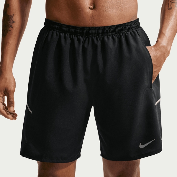 Pantaloncino Running Uomo Nike Miler 7in Pantaloncini  Black/Reflective Silver IF2070010
