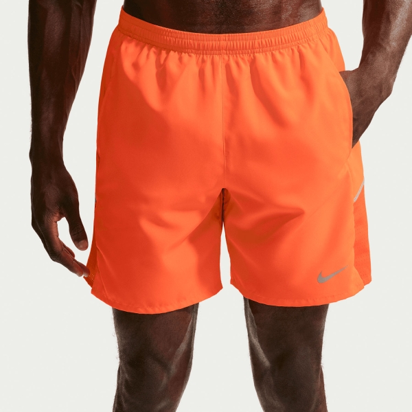 Pantaloncino Running Uomo Nike Miler 7in Pantaloncini  Total Orange/Reflective Silver IF2070803