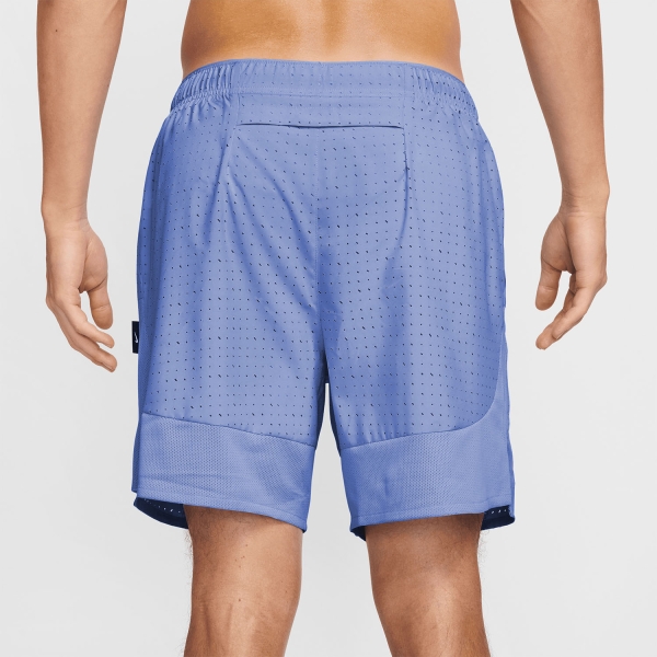 Nike Challenger Breathe 7in Pantaloncini - Royal Pulse/Reflective Silver