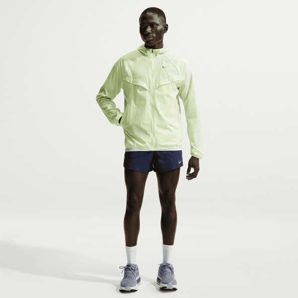 Nike Dri-FIT UV Stride Chaqueta - Barely Volt/Reflective Silver