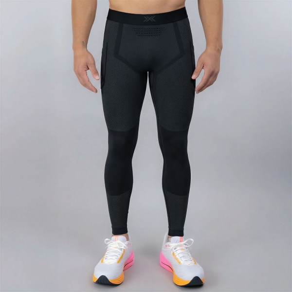 Pantaloni e Tights Running Uomo XBionic Xceed Run Tights  X Black/Rhino Grey RP05W25MB130