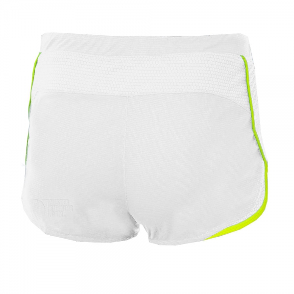 Asics Phoenix Shorts - White/Volt