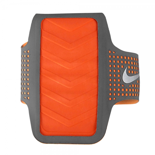 Nike Distance Galaxy S4 Arm Band - Grey/Orange