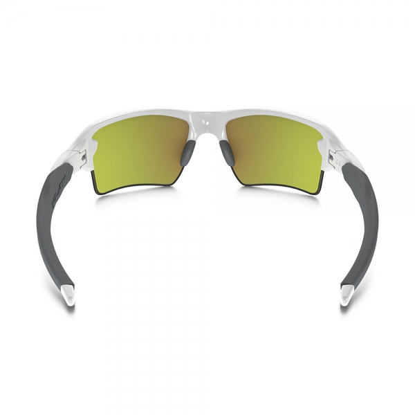 Oakley Flak 2.0 XL Glasses - Polished White/Fire Iridium