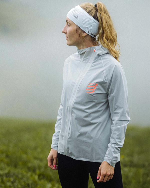 Para una alta protección a prueba de agua
Compressport Hurricane 10/10 Jacket