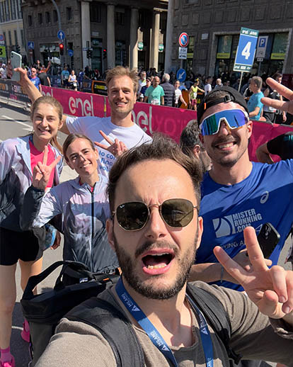 Milano Marathon Flying Angels